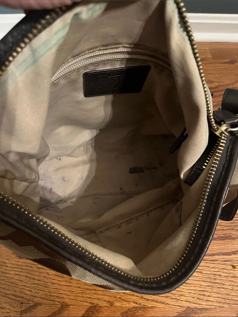 Coach Legacy Signature Hobo Duffle Bag 21149